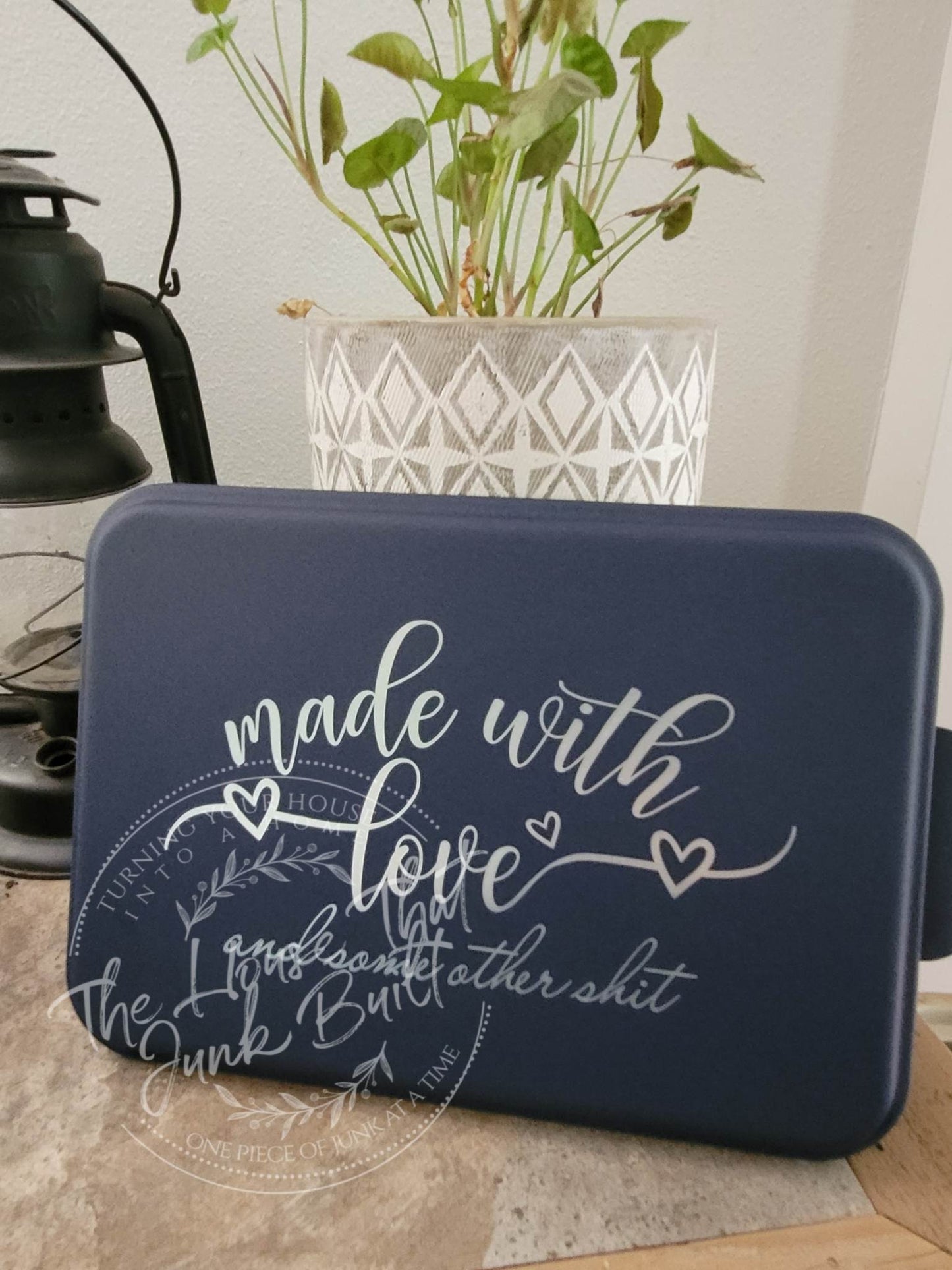 Cake Pan with Engraved lid 9x13