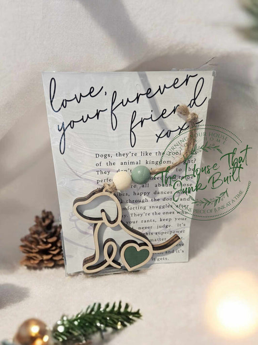 Story Ornament Dog - Forever Friend