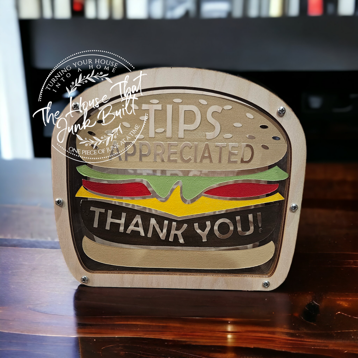 Cheeseburger Tip Jar