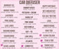 Car Diffuser Air Fresheners