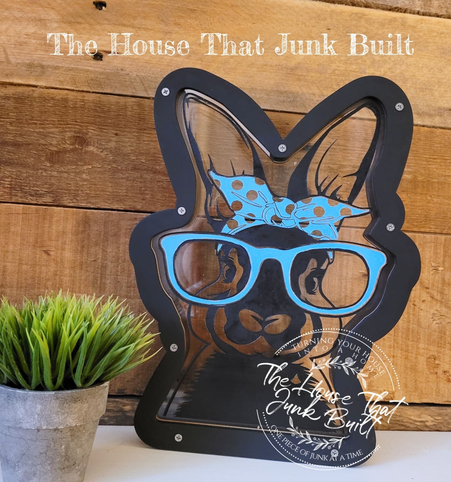 Hipster Bunny Rabbit Bank