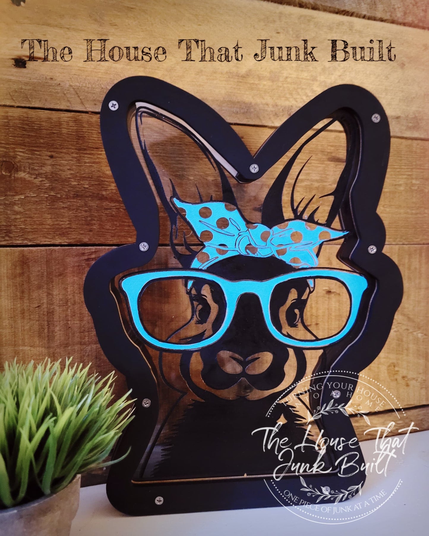 Hipster Bunny Rabbit Bank