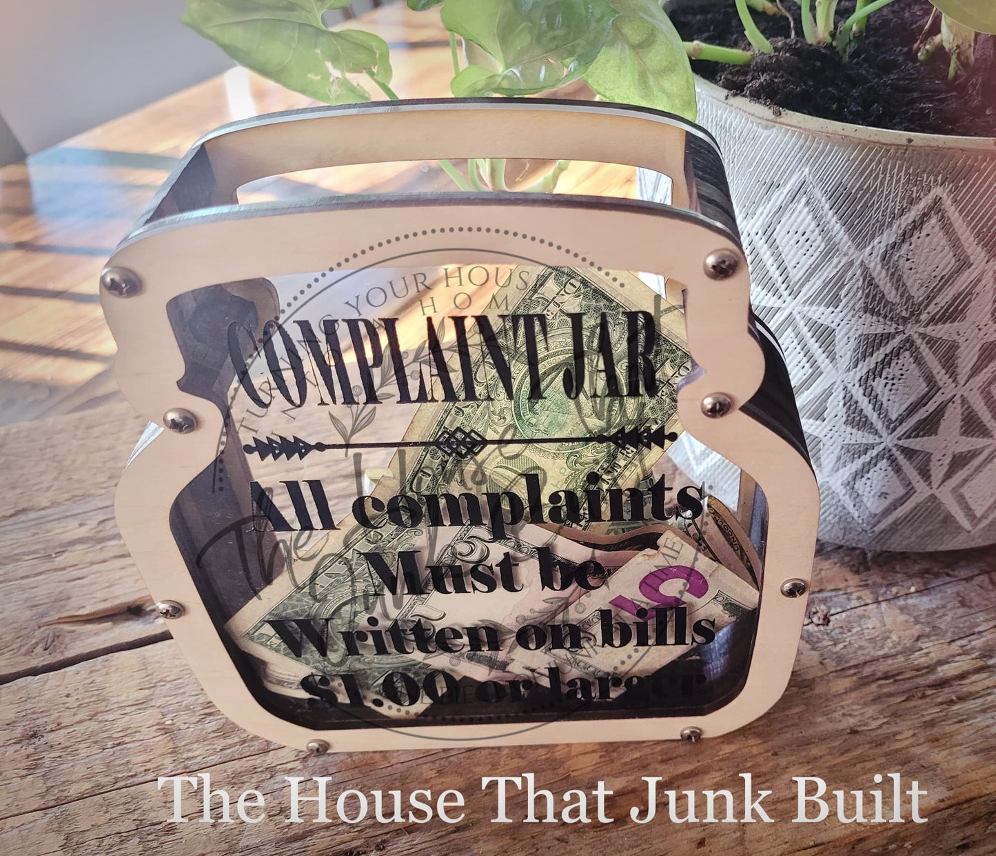 Tip Jar Complaint Jar