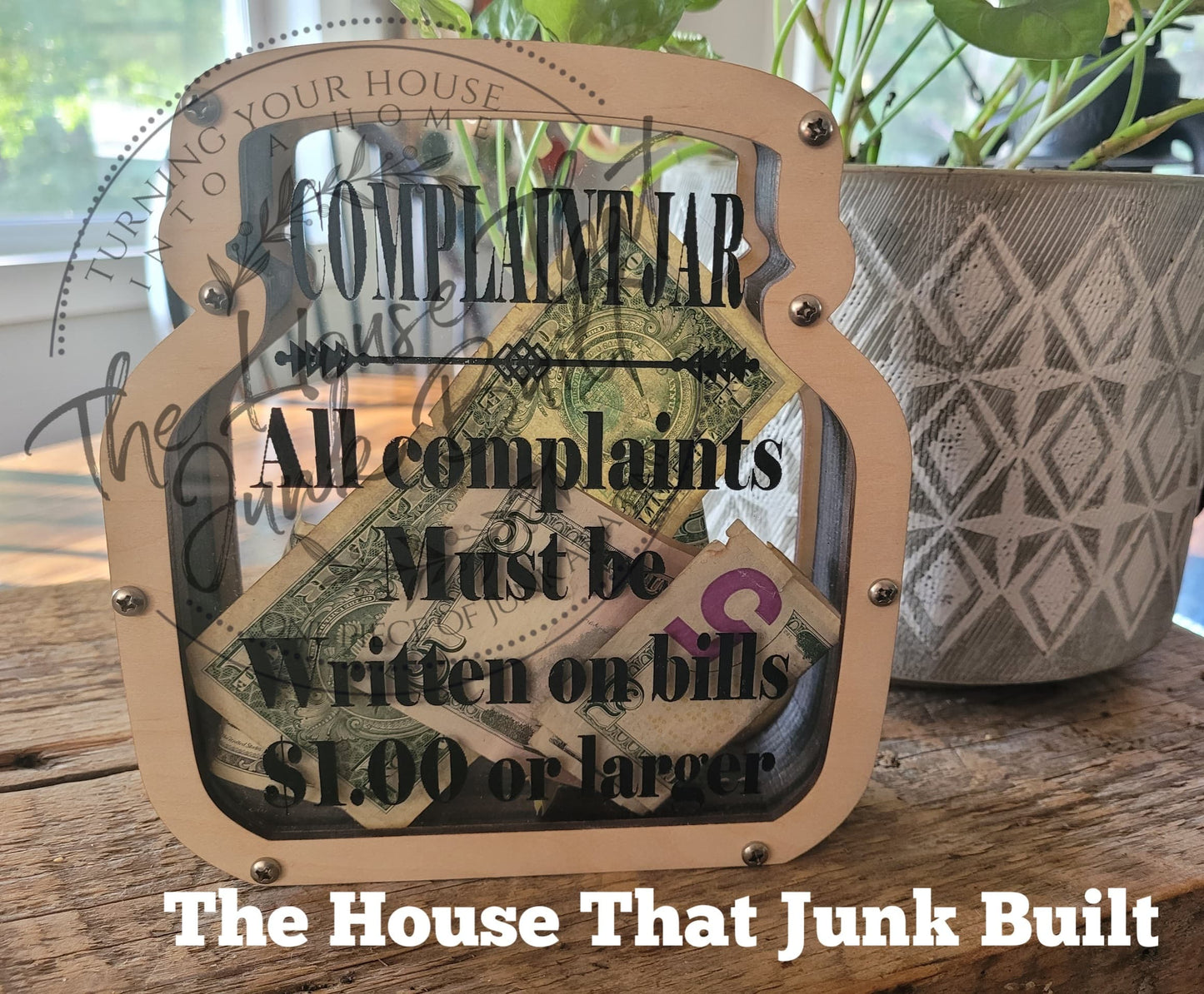 Tip Jar Complaint Jar