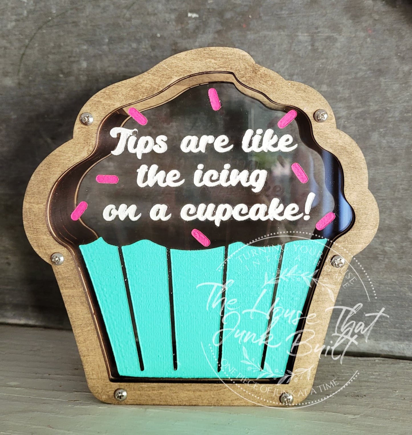 Cupcake Tip Jar