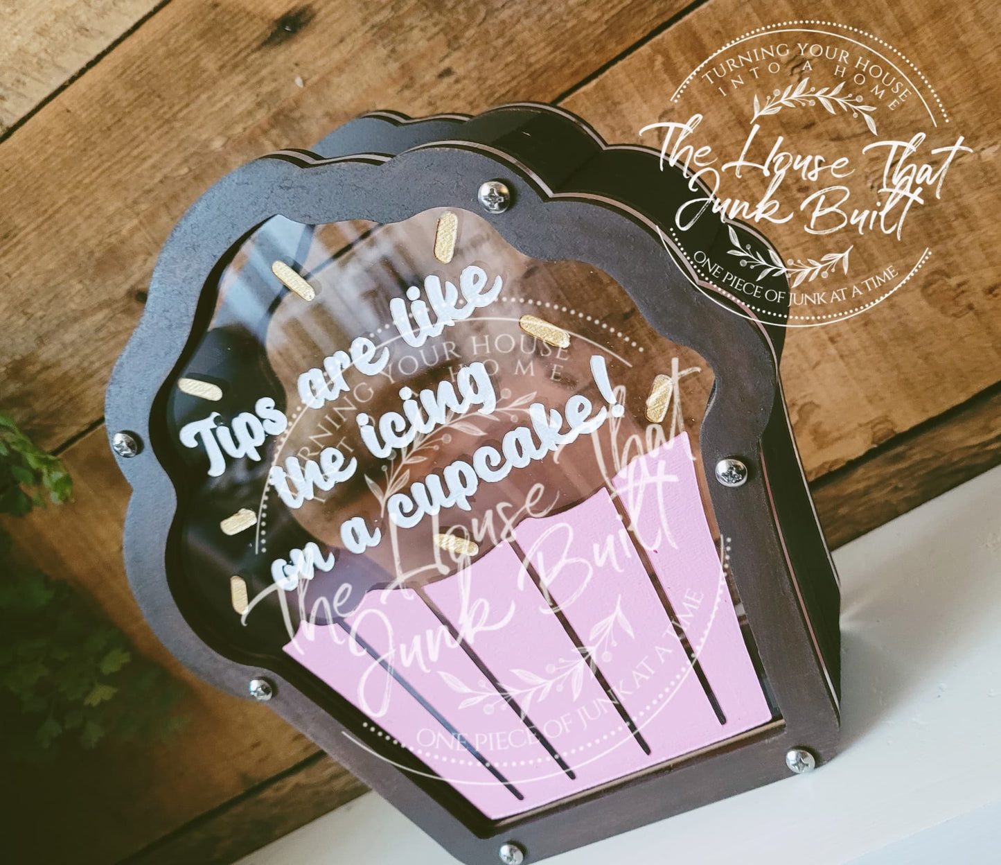 Cupcake Tip Jar