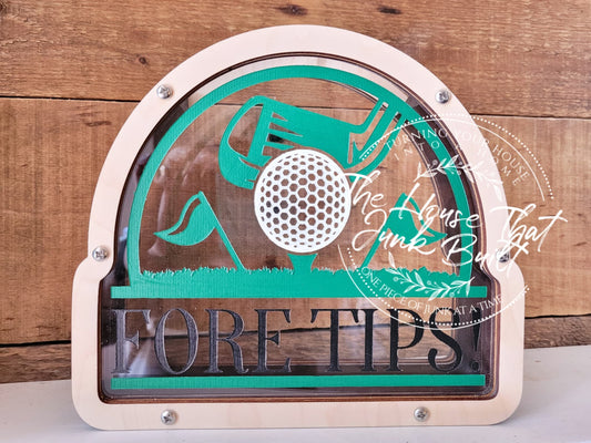 Golf Tip Jar Fore Tips!