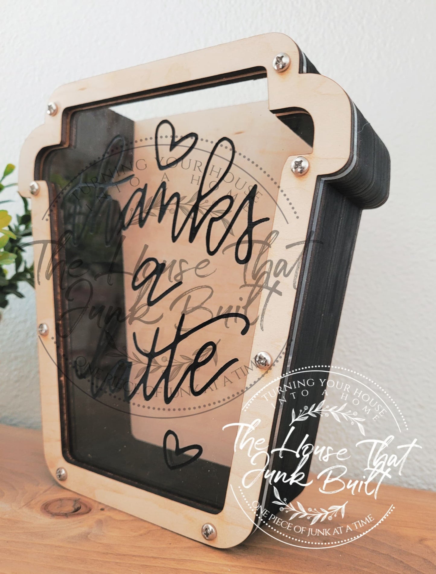 Coffee Cup Travel Cup Tip Jar